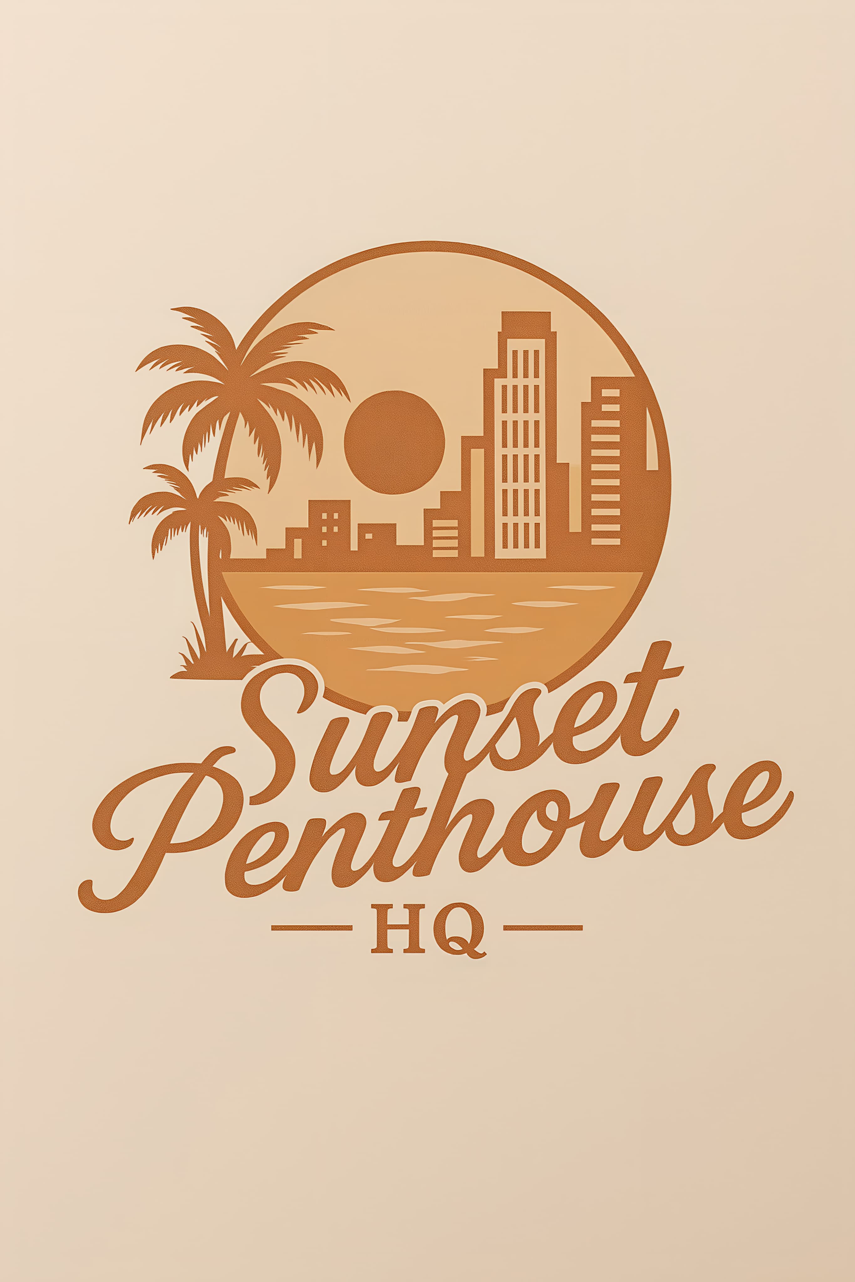 The Sunset Penthouse HQ Logo